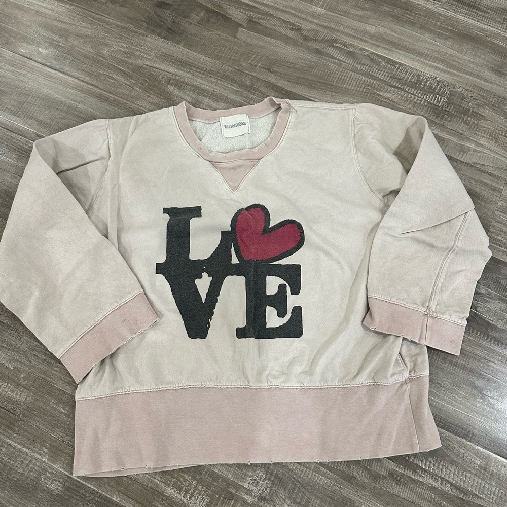 Monrow sweatshirt size M
